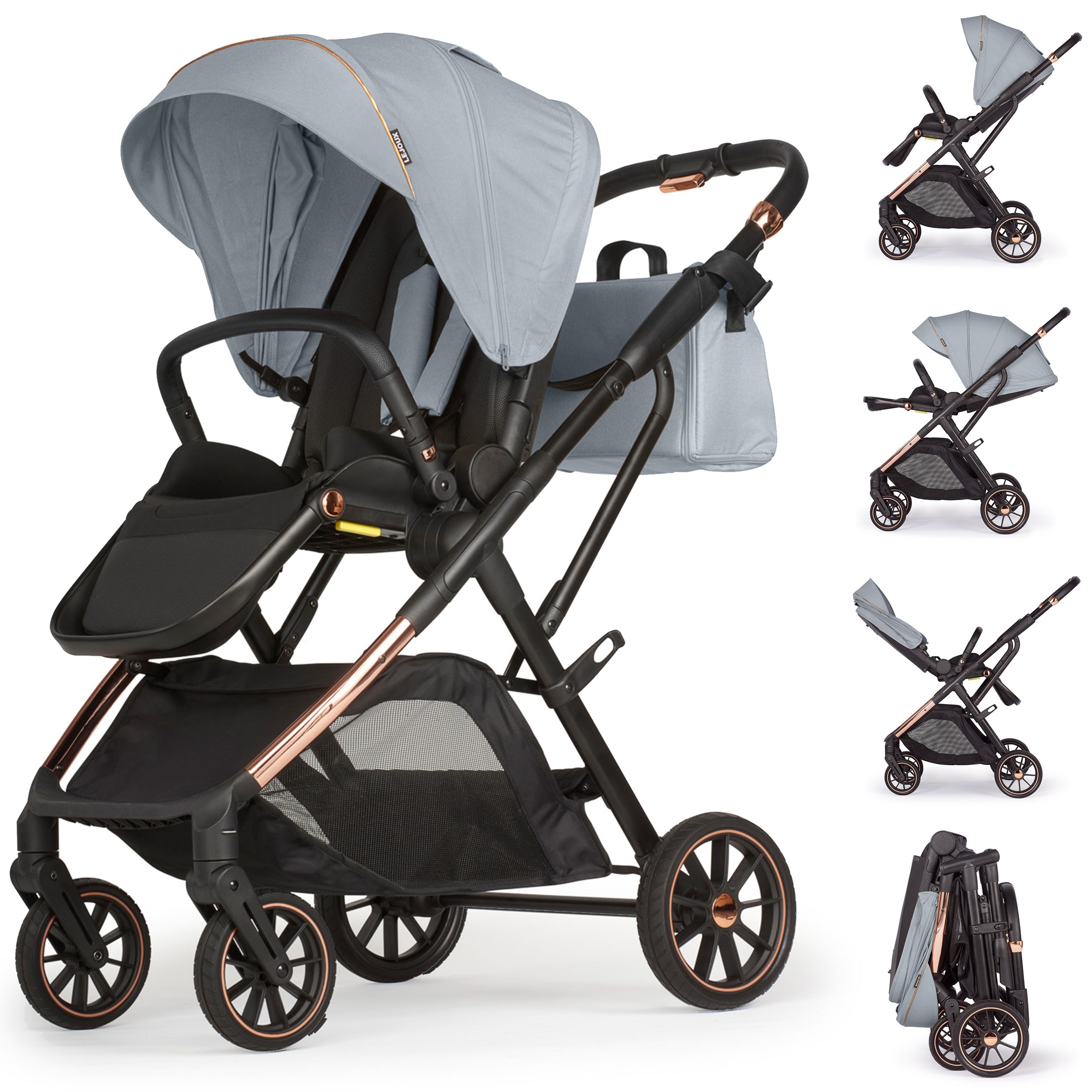 Baby Pram Stroller Pushchair 0 Months +
