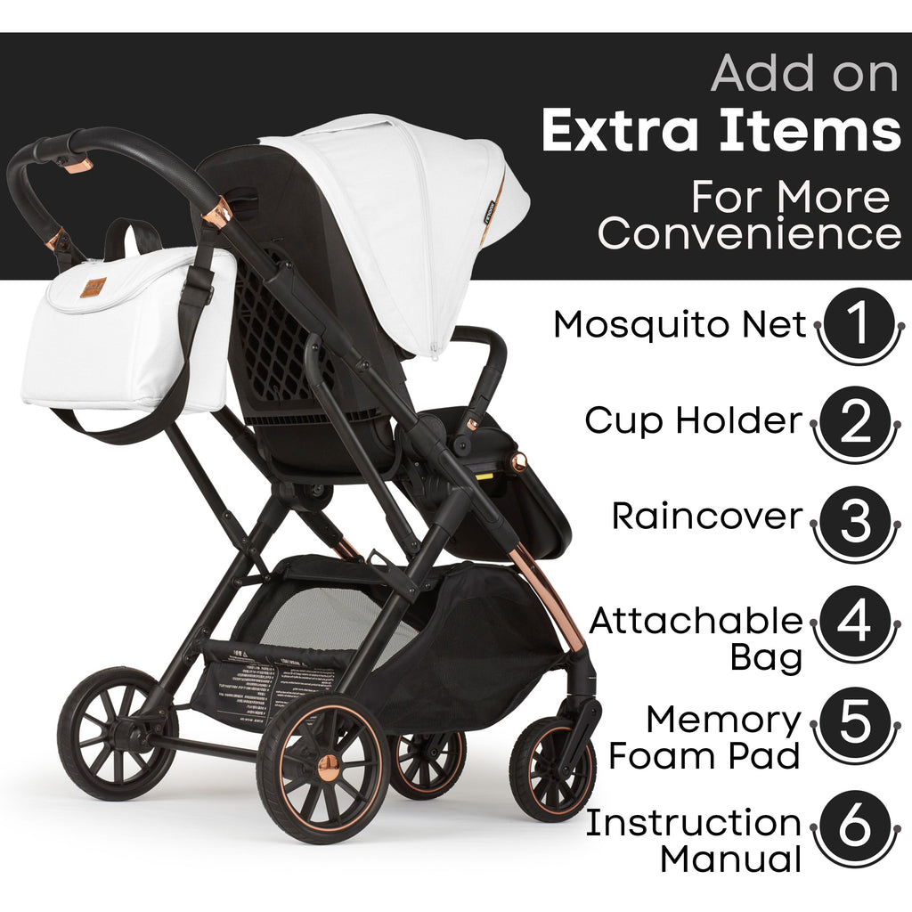 Baby Pram Stroller Pushchair 0 Months +