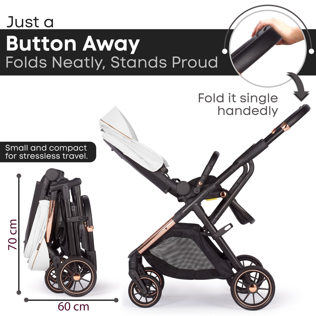 Baby Pram Stroller Pushchair 0 Months +
