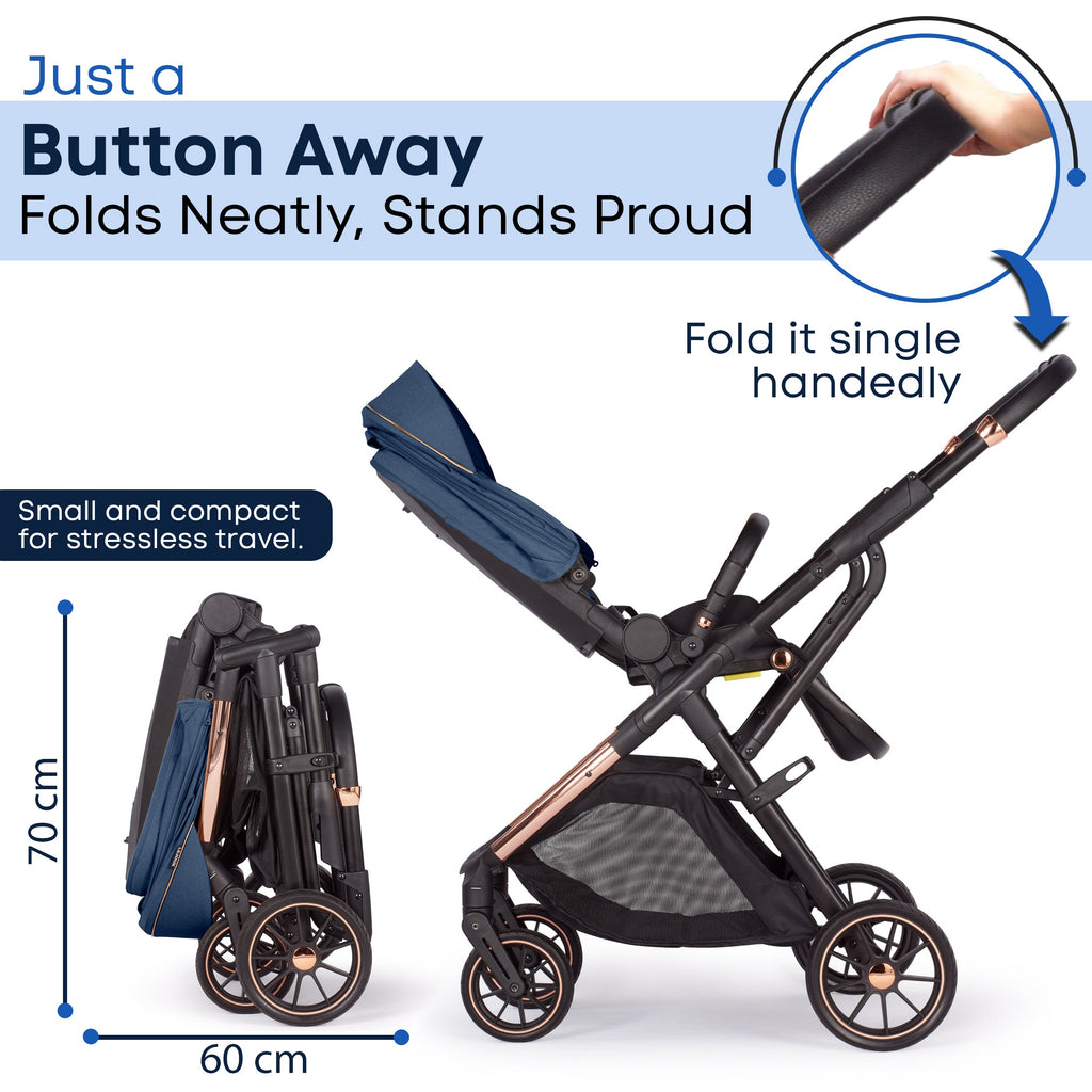 Baby Pram Stroller Pushchair 0 Months +