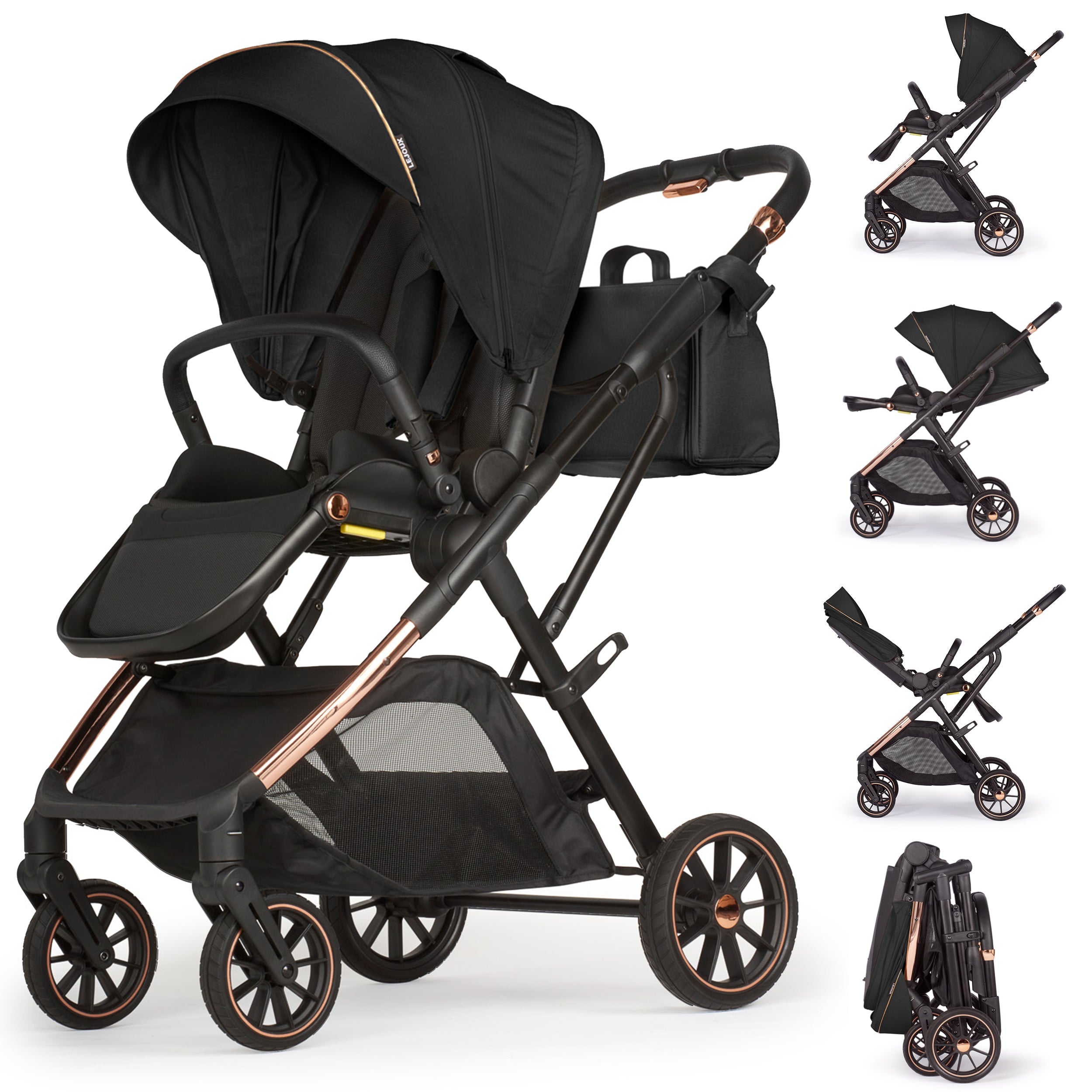 Baby Pram Stroller Pushchair 0 Months +