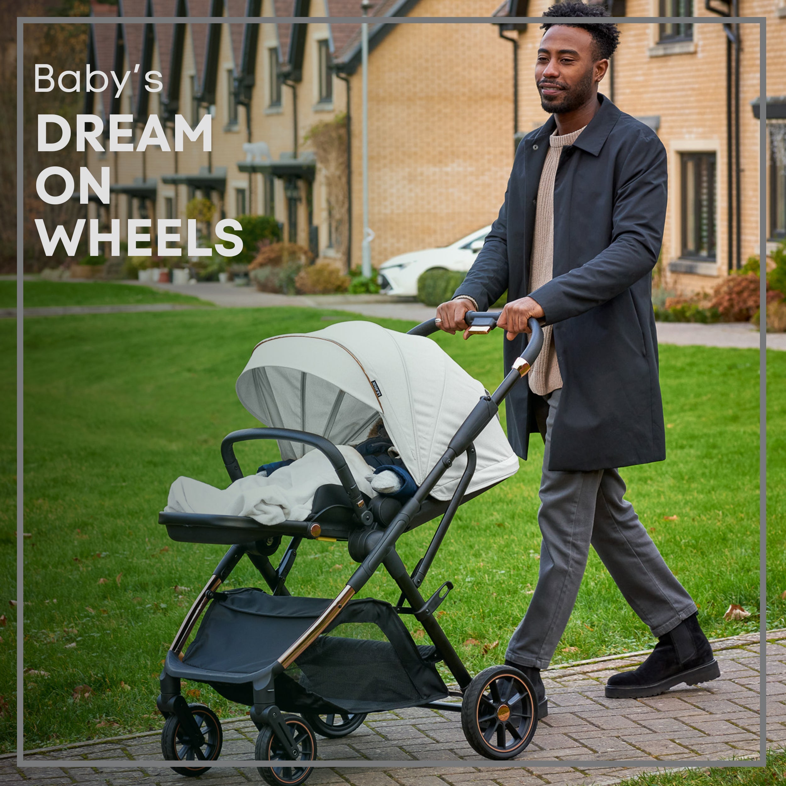 Baby Pram Stroller Pushchair 0 Months +
