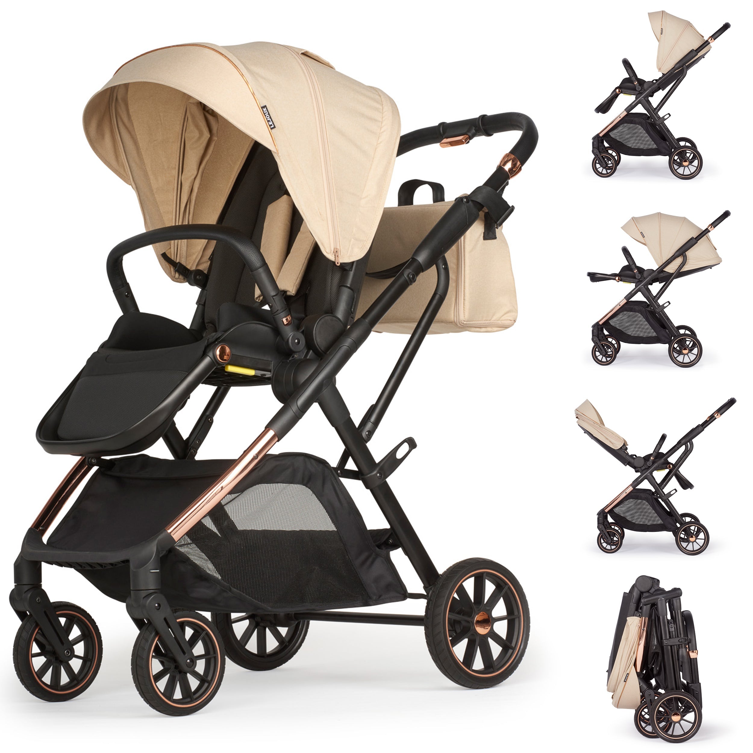 Baby Pram Stroller Pushchair 0 Months +