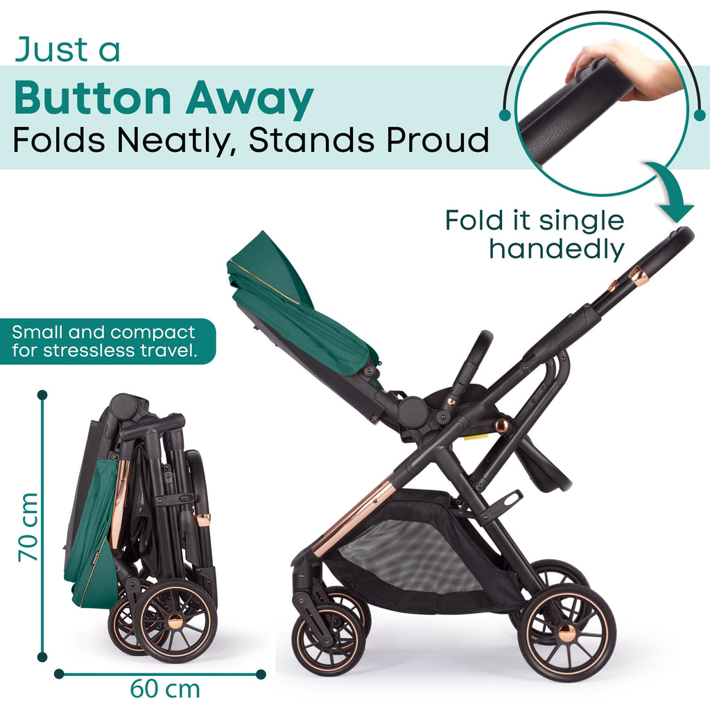 Baby Pram Stroller Pushchair 0 Months +