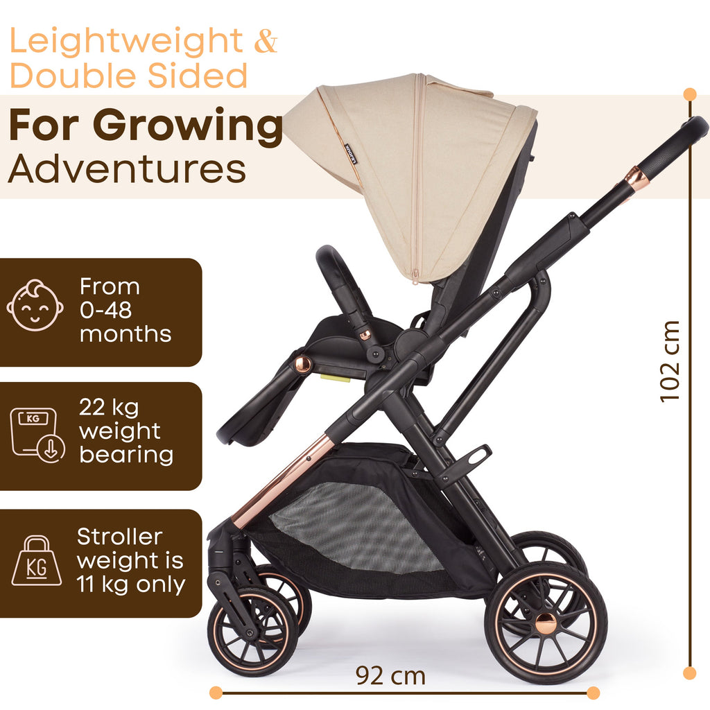Baby Pram Stroller Pushchair 0 Months +